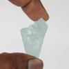 20 Ct. Rough Loose Gemstone Aqua Sky Aquamarine Crystal Certified Rock Stone 100% Natural Aquamarine Healing Gem for Jewelry GA-786 view 3