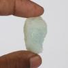 19.1 Ct. Natural Rough Raw Aqua Sky Aquamarine Stone for Tumbling,Cabbing,Crystal Healing,Dcor & Other GA-905 view 2