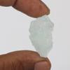 15.35 Ct. Rare Aquamarine Gemstone Rough Loose Stone Certified Aquamarine, Aqua Sky Aquamarine Stone for Home/Grden Decor GA-925 view 2