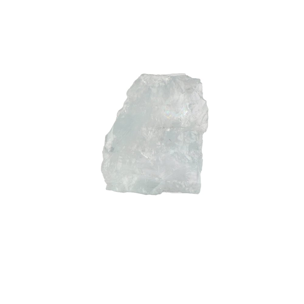 24 Ct. Natural Raw Rough Aqua Sky Aquamarine Beads Rough Rock Crystal Loose Gemstone for Jewelry Making GA-977