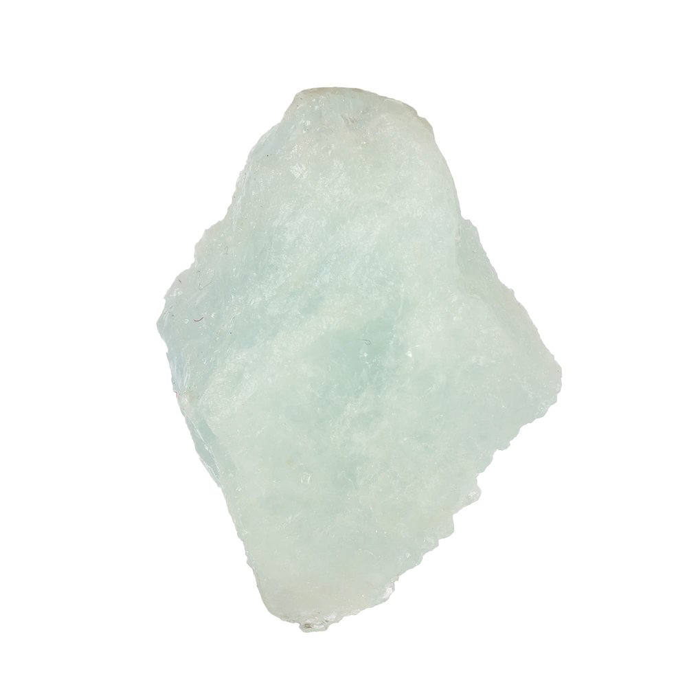 24.25 Ct. Healing Crystal Clear Aquamarine Rough Gemstone Raw Healing Stone for Yoga, Meditation, Aura Cleansing GA-605