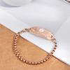 BURISSKY Custom Medical Alert Bracelets for Women with Free Engraving,Personalized Emergency ID Identification Diabetic Bracelet Medical Jewelry view 4