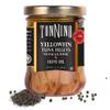 Tonnino Yellowfin Tuna Fish Pack of 6, Black Pepper in Olive Oil Pack of 6 Alternative to Salmon Protein Snacks Ready to Eat Meals view 1