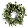 24 inch Artificial Indoor Eucalyptus Wreath view 1