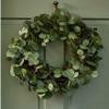 24 inch Artificial Indoor Eucalyptus Wreath view 2