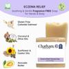 Chatham Natural Skin Care Eczema Relief Oatmeal Soap, Soothing oatmeal bath, treatment for eczema rosacea, psoriasis view 3