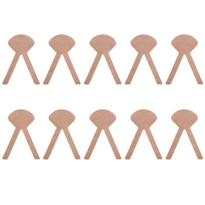 BAOZENP Nasal Tube Holder - Nasogastric Feeding Tube Fastener Catheter Fixed Tape Sticker Nursing Supplies for Home care, Clinic, 50 pcs (V type-50Pcs)