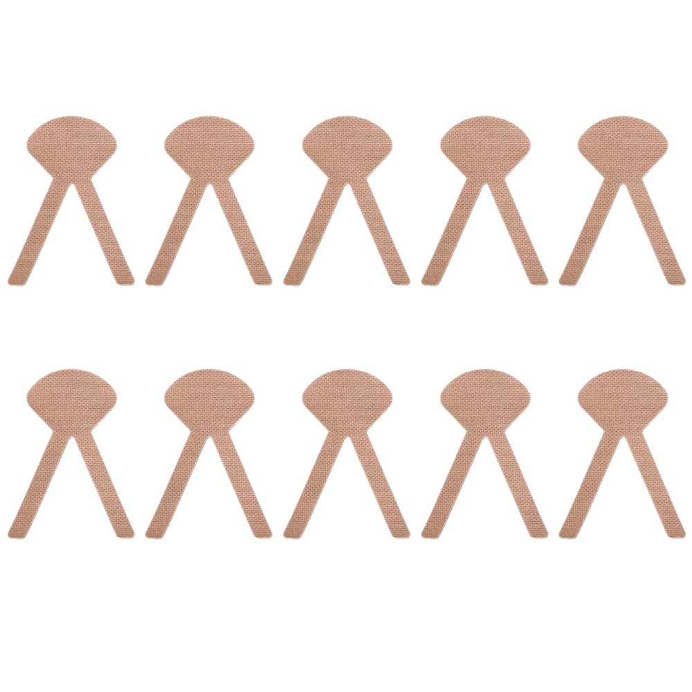 BAOZENP Nasal Tube Holder - Nasogastric Feeding Tube Fastener Catheter Fixed Tape Sticker Nursing Supplies for Home care, Clinic, 50 pcs (V type-50Pcs)
