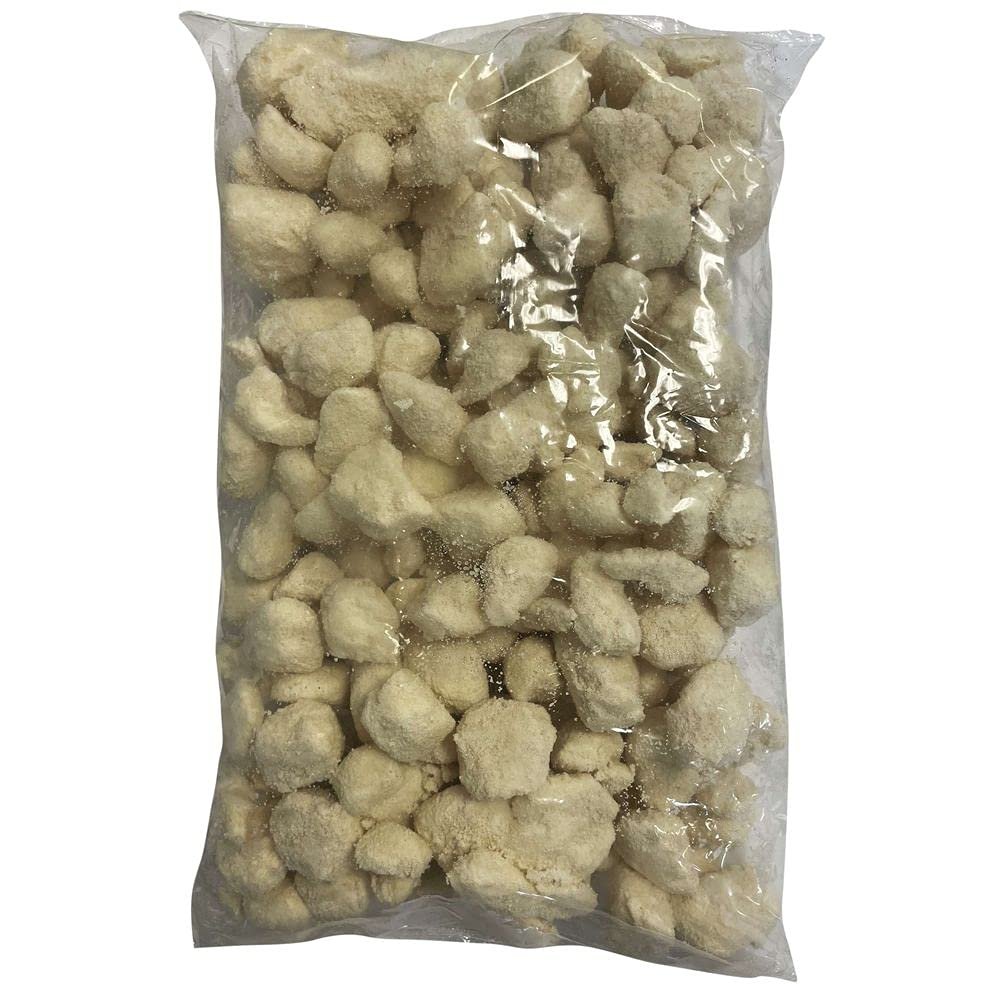 Trivers Half Naked White Cheese Curds, 2.5 Pound -- 4 per case.