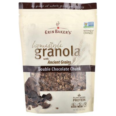 Erin Baker's Homestyle Granola Double Chocolate Chunk - 12 oz