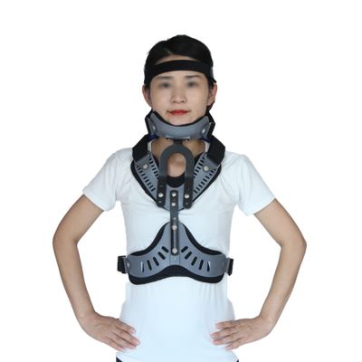 WILLQ Neck Support Cervical Thoracic Corrector Adjustable Head Neck Chest Thoracic Brace Fracture Fixation Cervical Vertebra Rehabilitation Support Fracture Fixation Rehabilitation