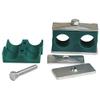 2Pcs Double- and Lower Plastic Pipe Left and Right Pipe Pipe view 1