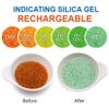 Wisesorb 40 Gram Pack of 10 Silica Gel Canister, Gun Safe Dehumidifiers (Orange to Green), Reusable Desiccant Moisture Absorber for Car, Closet view 4