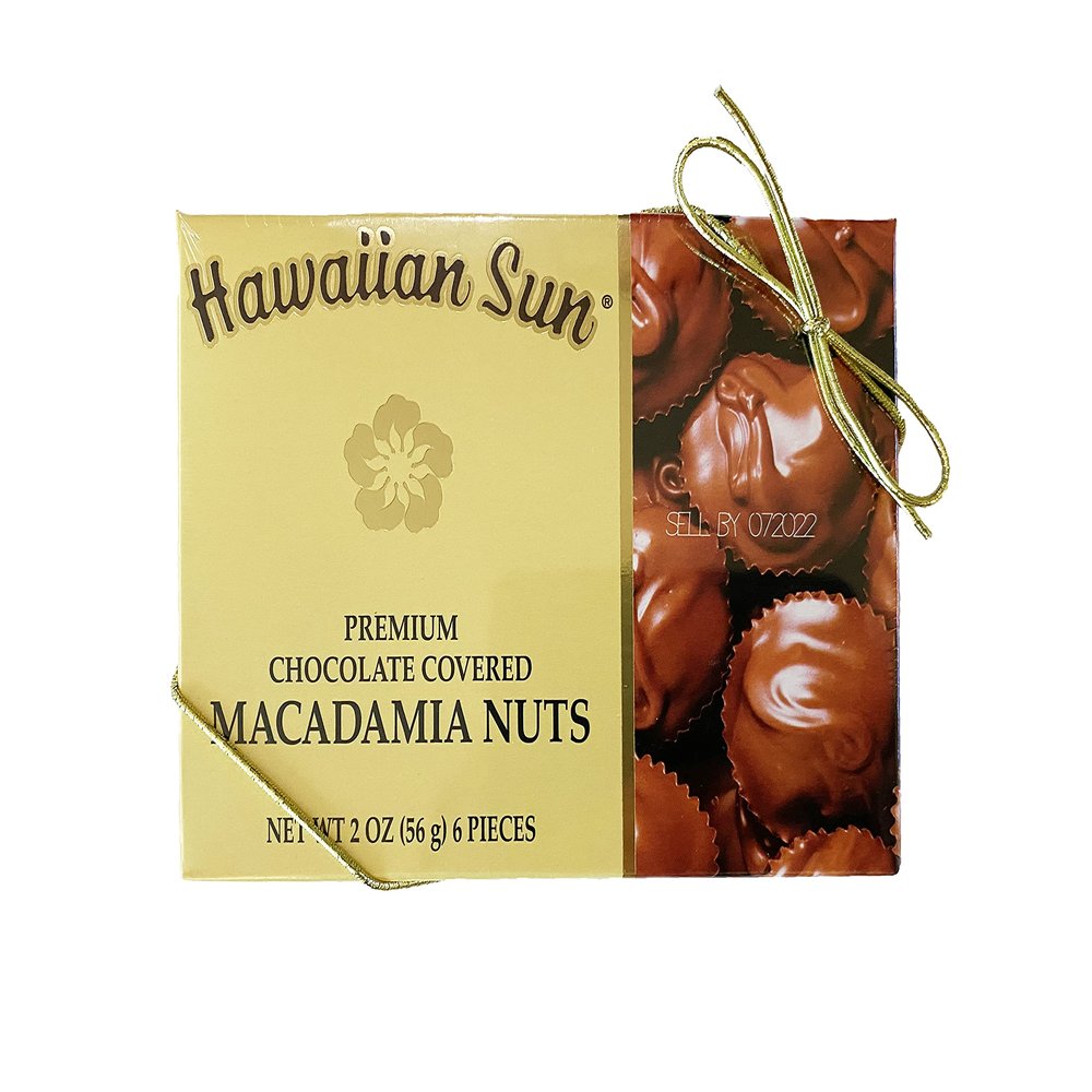 Hawaiian Sun Premium Chocolate Covered Macadamia Nuts