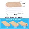 JUMPOW Heel Lifts for Leg Length Discrepancy, 4 Layers, Adjustable Orthopedic Shoe Heel Lift, Height Increase Insole, Heel Spurs, Achilles Tendonitis, Heel Pain, Heel Cushion Inserts for Women & Men view 3