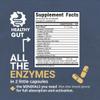 Healthy Gut HoloZyme Max Strength Digestive Enzymes | Inulinase, Amyloglucosidase & Invertase for FODMAP Support | Protease, Amylase & Lactase for Bloating, Gas & Indigestion Relief | 90 Servings view 2
