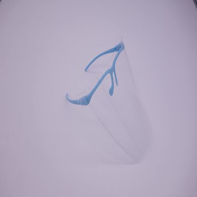 S&Dent 1 Pack Replaceable Film Eyeglass Face Shield Dental Eye Shield Eye Mask Anti-fog PET Medical Face Shield Safety Glasses Mask Eyes Guard 1 Frame+10 films/set/box Color Randomly