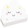 80 Sheets Cloud Paper Napkins Baby Shower Napkins for Birthday Gender Reveal Cloud Party Decorations, 6.7 x 5.5 Inch view 1