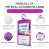 NATRUTH Moisture Absorber 7 HangingPackets9.8oz*7+ 3 Portable Boxs (10.5oz*3), Dehumidifiers with Lavender, Desiccant Hanging Bag Use for Kitchen Bathroom Wardrobe, Eliminates Odors, Odor Absorber view 2