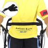 Black Wheelchair Safety Strap Seat Belt - 47" Length view 2