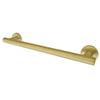 Kingston Brass GBS1418CS7 Berwyn 18-Inch x 1-1/4-Inch O.D. Stainless Steel Grab Bar in Brushed Brass view 1