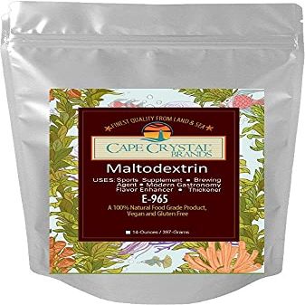 Cape Crystal Maltrodextrin 14-oz - Perfect for Home Brewing, It Increases The Level of Dextrins That are Non-Fermentable and Improves Mouth-Feel