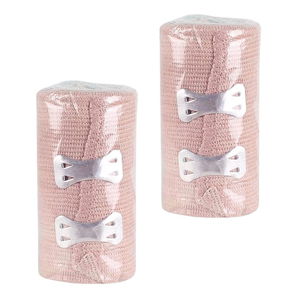 2Pcs Hand and Foot Protection Strap Tennis Wristbands Body Tape Wrist Braces Knee Elastic Muscle Elastic Arm Leg Cover Practical Band Wrap Creative Wrap Band Sports