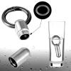 2 Pcs Titanium Keychain Pill Holder Mini Pill Case with Keychain Portable Pills Containers Waterproof Medication Holder for Men Women Outdoor Camping Travel view 3
