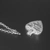 FCZDQ Your Wings were Ready but My Heart was Not Stainless Steel Cremation Jewelry Urn Necklace for Ashes Sister view 2