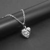 FCZDQ Your Wings were Ready but My Heart was Not Stainless Steel Cremation Jewelry Urn Necklace for Ashes Sister view 3