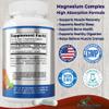 High Absorption Magnesium Citrate & Oxide Complex 500mg, 60 Capsules view 2