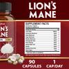Zolotus 11 in 1 Lions Mane Mushroom Capsules, 3 Month Supply with Cordeyceps, Reishi, Ashwagandha, Panax Ginseng - 90 Capsules view 2