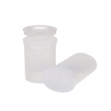225 Pack Empty Pill Bottles with Pop Top Caps, Medicine Containers, Prescription Vials with Lids, Pop Top Bottles, Flip Top Caps, Empty Vials, Pill Organizer.(19 Dram, Clear)