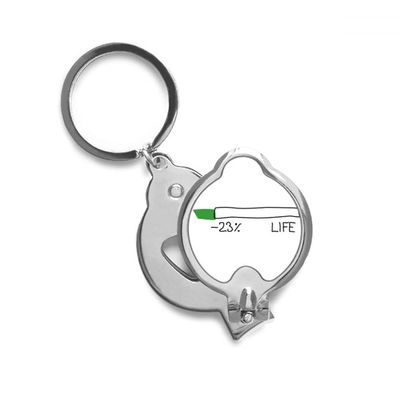 Life Energy Progress Bar Pregnant Baby Mother Finger Nail Clippers Scissor Stainless Steel Cutter