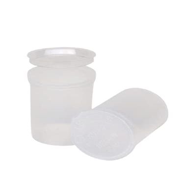 150 Pack Empty Pill Bottles with Pop Top Caps, Medicine Containers, Prescription Vials with Lids, Pop Top Bottles, Flip Top Caps, Empty Vials, Pill Organizer.(30 Dram, Clear)