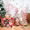 Christmas Cellophane Wrap Roll| 2. 5 Mil Thickness Santa Claus Wrap Cellophane Cello Rolls Flower Fruit Baskets (3000x40cm) view 2