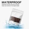 100 Pieces Resealable Mylar Bags, Stand Up Smell Proof Bags with Matte Window, Zipper Lock Foil Pouch Packaging (White, 3.5 X 5.1 Inch) view 4