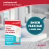 Leader Sterile Sheer Adhesive Bandages, Latex Free, Blends with Skin, Helps Prevent Infection, Comfortable Protection for First Aid and Wound Care (3/4" x 3", 160 Count) view 3