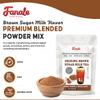 Fanale Premium Okinawa Brown Sugar Milk Tea Flavoring Powder | Perfect for Baking, Smoothies, Desserts and Drinks | Instant Flavoring Powder for Boba Milk Tea - 2.2 lb 1kg | PWD285 view 2