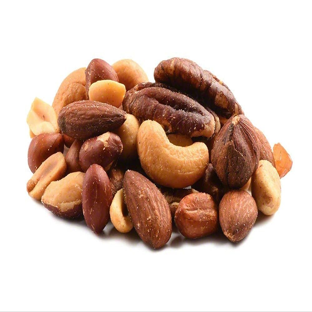 Nutstop.com Roasted Salted Mixed Nuts 25lbs Case Bulk Trail Mix