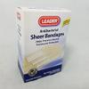 LEADER Sheer Adhesive Bandages, Antibacterial, Sterile, Highly Absorbent Non-Stick Pad Cushions & protects, First Aid Protection & Wound Care, Assorted Sizes, Compare to Band-Aid, 240 count, Pack of 4 view 2