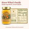 FOND Regenerative Pasture-Raised Chicken Bone Broth Infused with Organic Turmeric & Black Pepper  Slow-Simmered Chicken Broth for Rich Flavor, Nutrient-Dense, Artisan Quality  14 oz (4-Pack) view 2