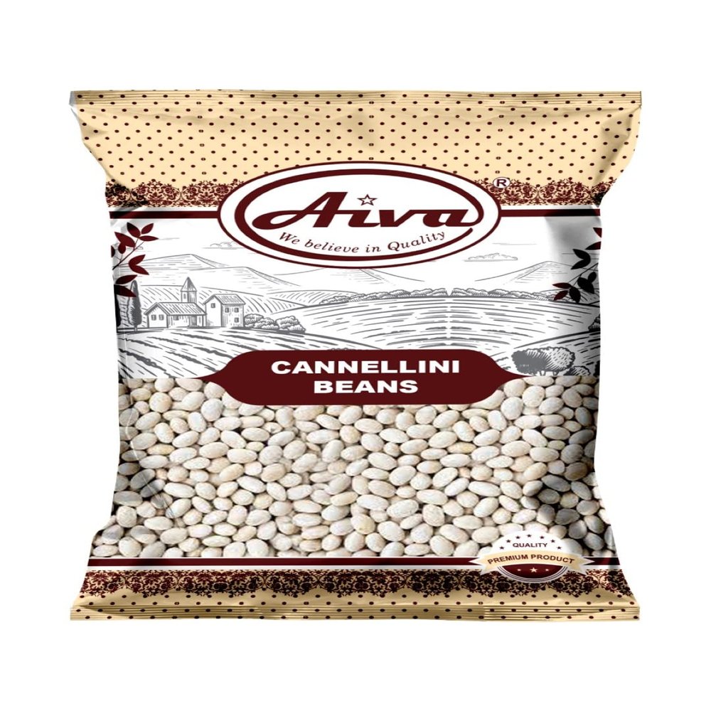 Aiva Cannellini Beans | White Kidney Beans (4 LB) Bulk  Premium Dried Beans for Soups, Sproutable, Salads, and Cooking, Sirtfood. Stews, White Chili.