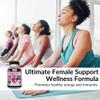 Kaya Naturals Women's Multivitamin, Overall Healthy Antioxidant, and Immune Support, Vitamins A, D, C, E, Biotin, Folic Acid, & Multi-Mineral, Energy & Metabolism Vitamin Supplement 60 Count view 3