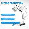 Leawell 2-in 1 TDP Far Infrared Mineral Heat Lamp Acupuncture Therapy Light Desktop Therapeutic Lamps for Healing Body Arthritis Chronic Pain Relief, Sleep, Wound view 2