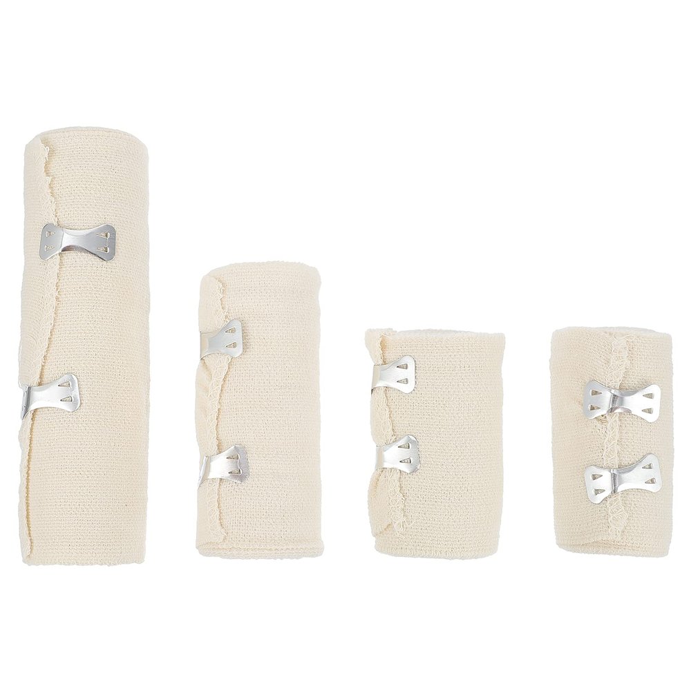 4 Rolls Elastic Band Gauze Protection Sports Tape Practical Nylon Protective