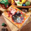NUOBESTY Christmas Snowflake Cellophane Roll 2.5 Mil Thickness Transparent Snowflake Cellophane Paper Christmas Wrapper Wrap Paper Baskets Ornaments (3000x43cm) view 3