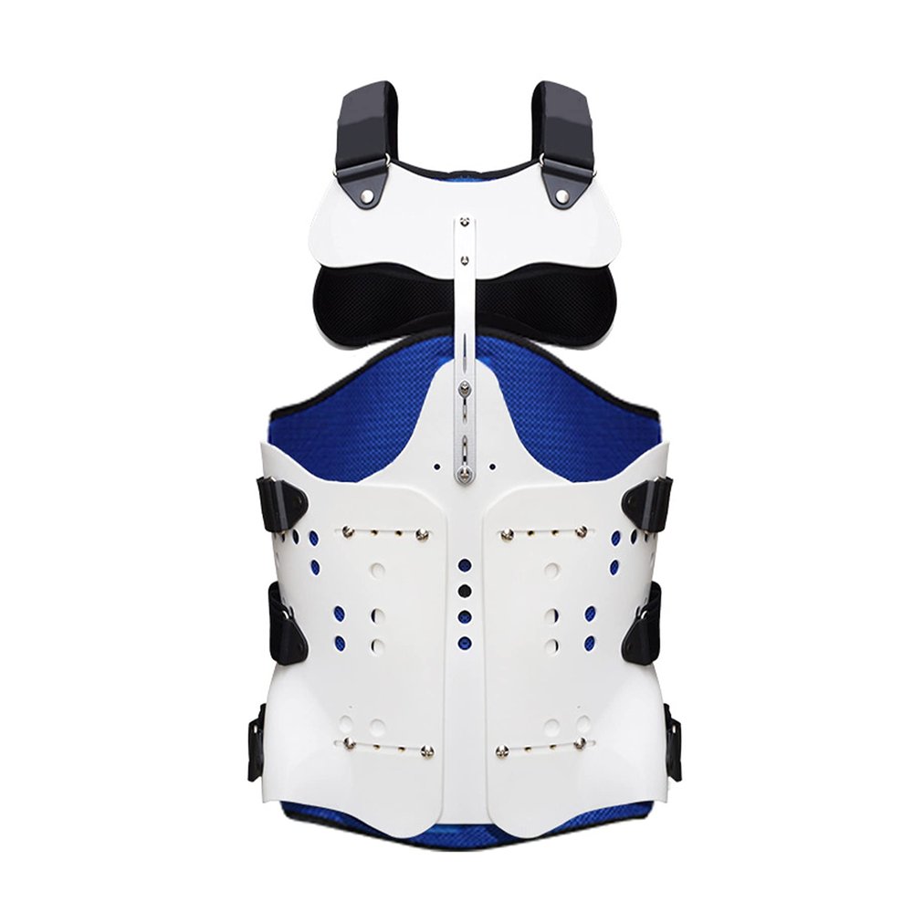 WILLQ Adjustable Thoracolumbar Supports Scoliosis Posture Adjuster Lightweight Adjustable Back Brace for Osteoporosis Kyphosis Post Surgery Support Lumbar Spine Orthosis,XL