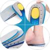 1pair Height Increase Insoles for Men and Women Invisible Heel Lift Inserts Breathable and Comfortable Cushion Pads for Casual Shoes Lift Sweat-Absorbing Design view 4