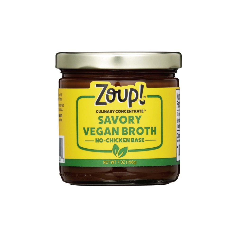 Zoup! Savory No-Chicken Vegan Broth Culinary Concentrate, 1 Pack, 7 Oz